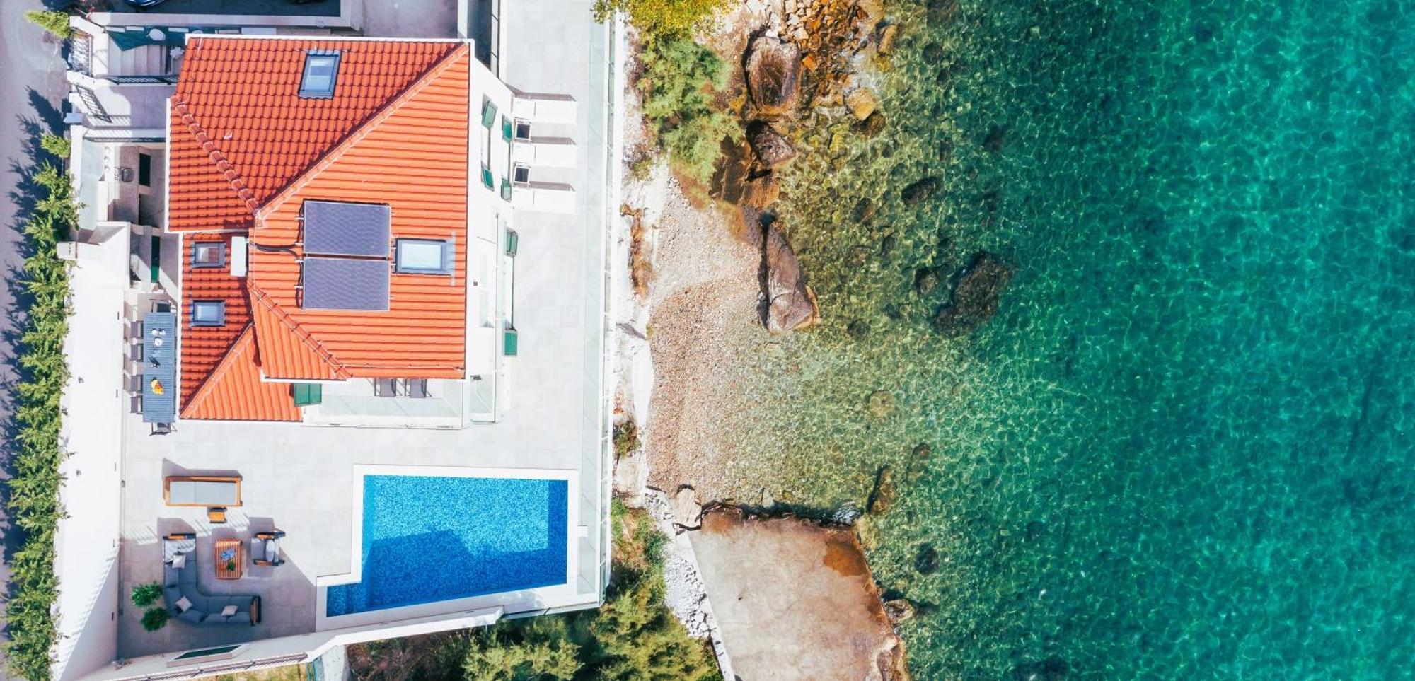 Epetium Beach Villa Spalato Esterno foto