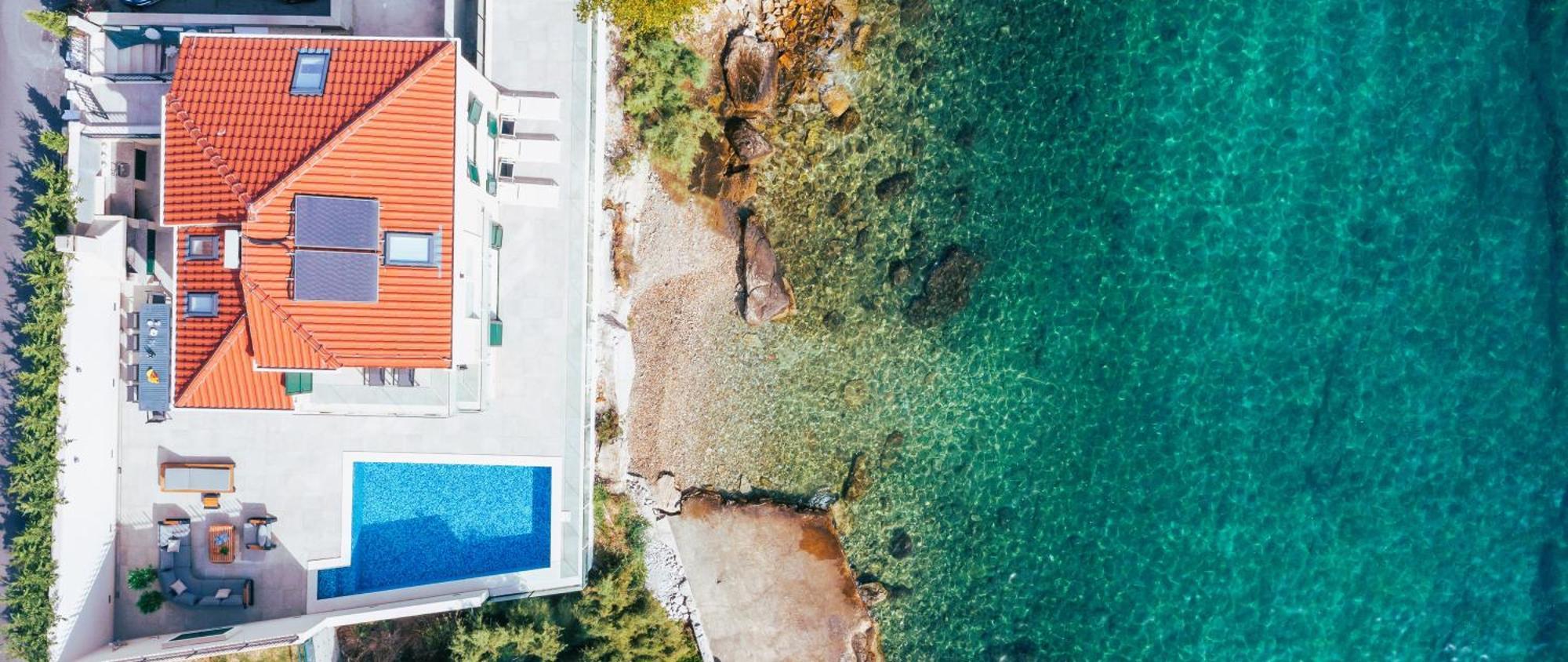 Epetium Beach Villa Spalato Esterno foto