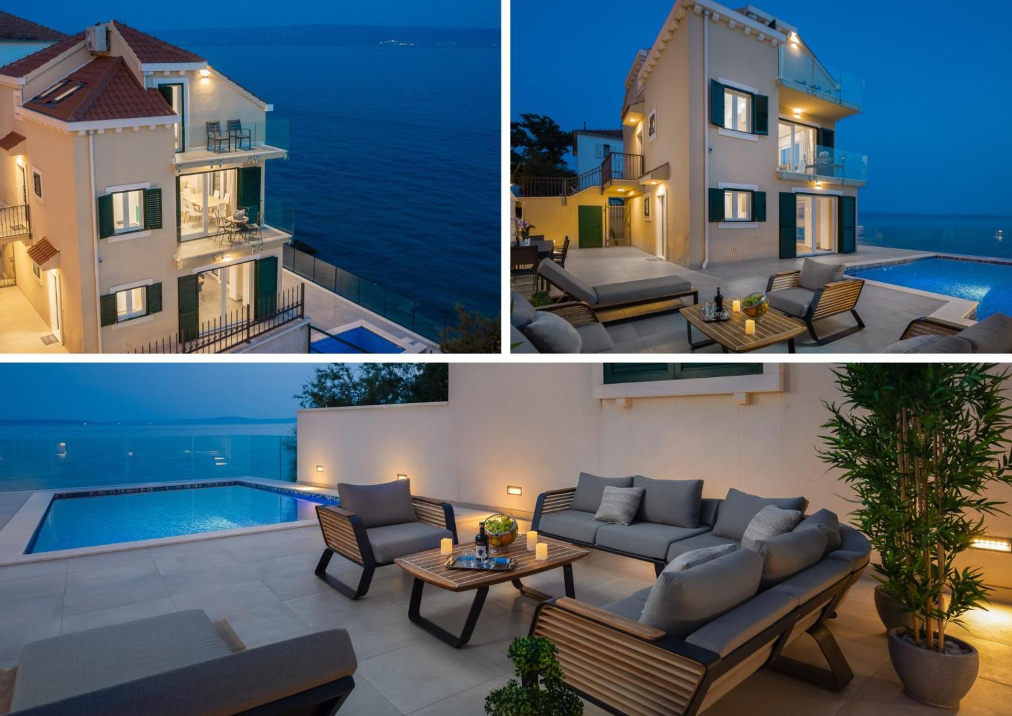 Epetium Beach Villa Spalato Esterno foto