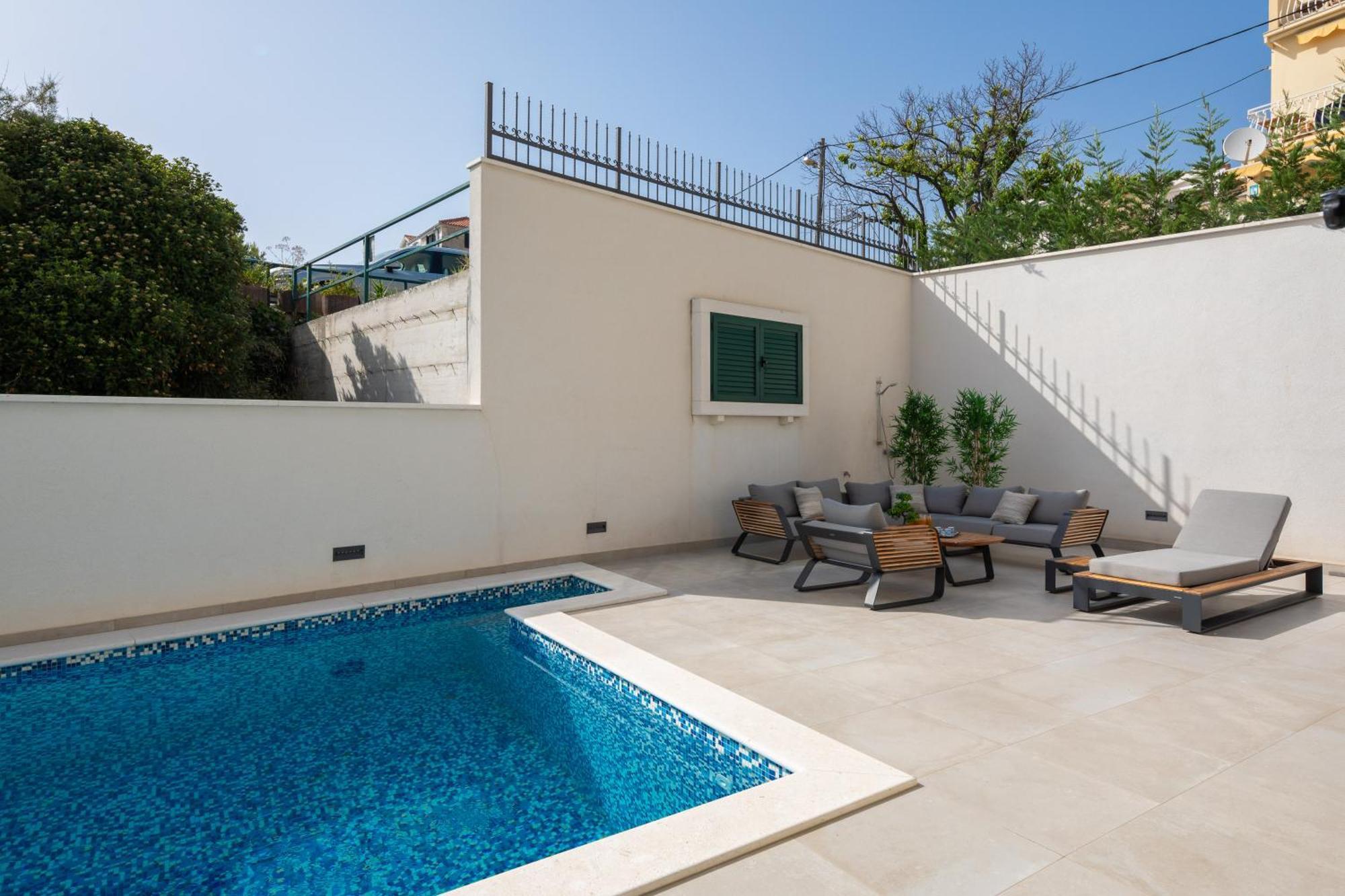 Epetium Beach Villa Spalato Esterno foto