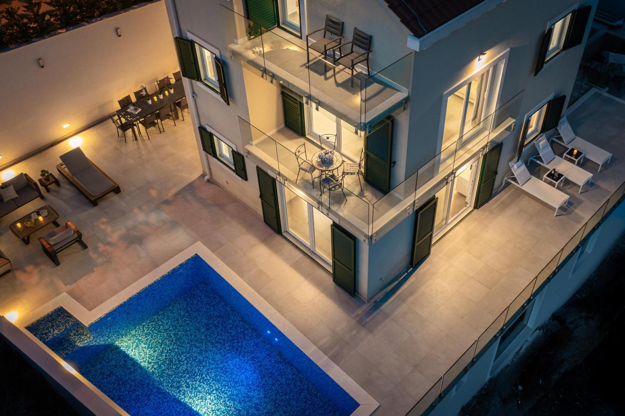 Epetium Beach Villa Spalato Esterno foto