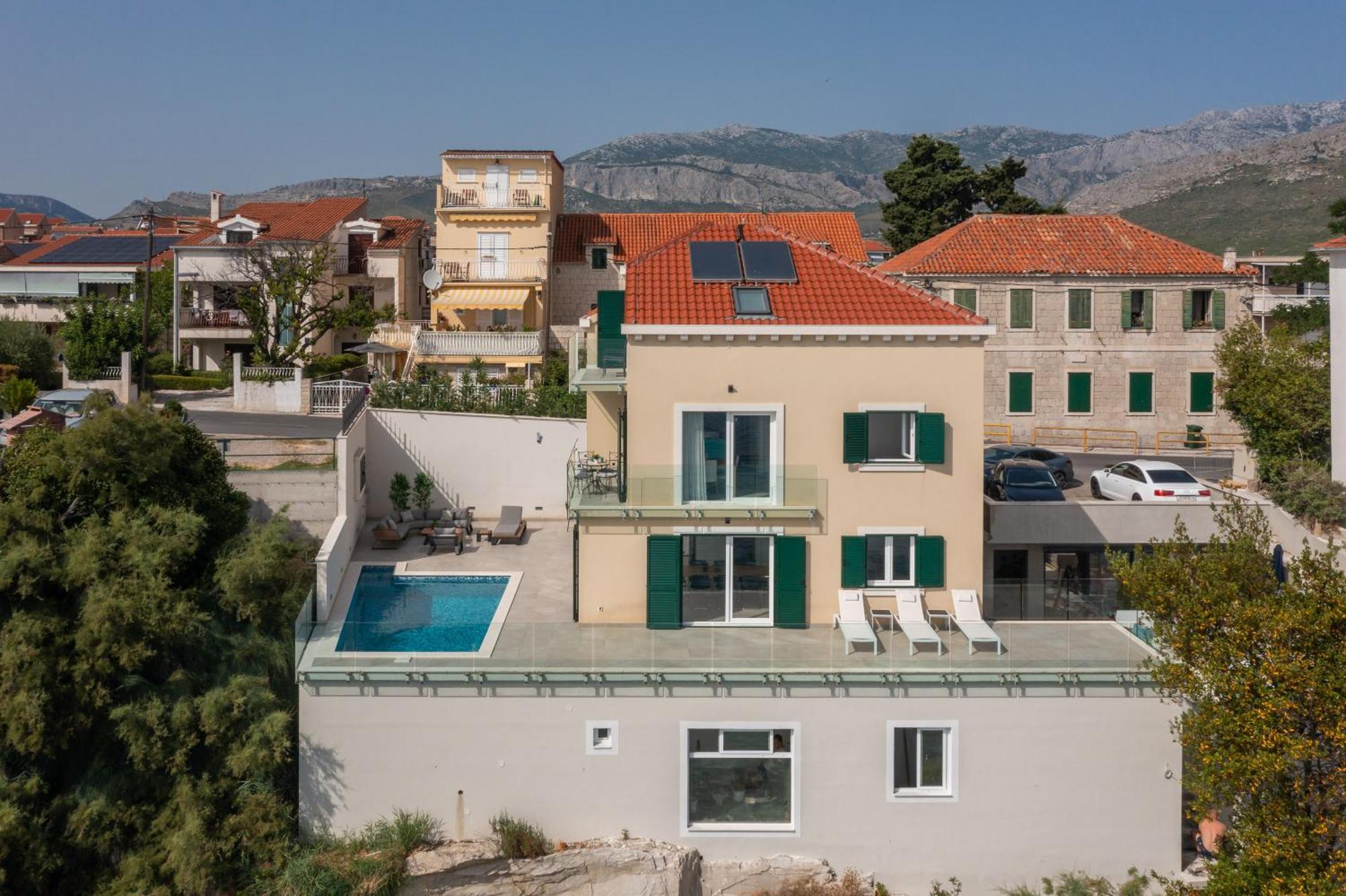 Epetium Beach Villa Spalato Esterno foto
