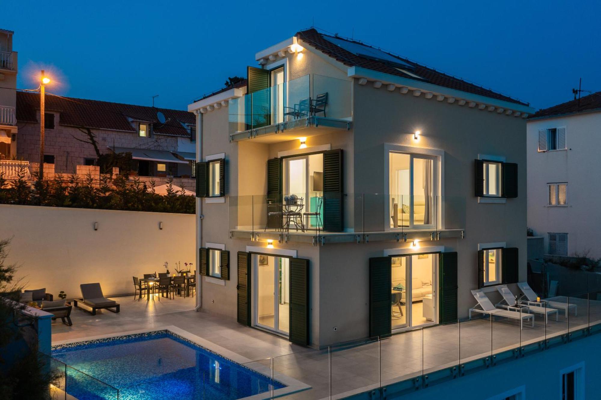 Epetium Beach Villa Spalato Esterno foto