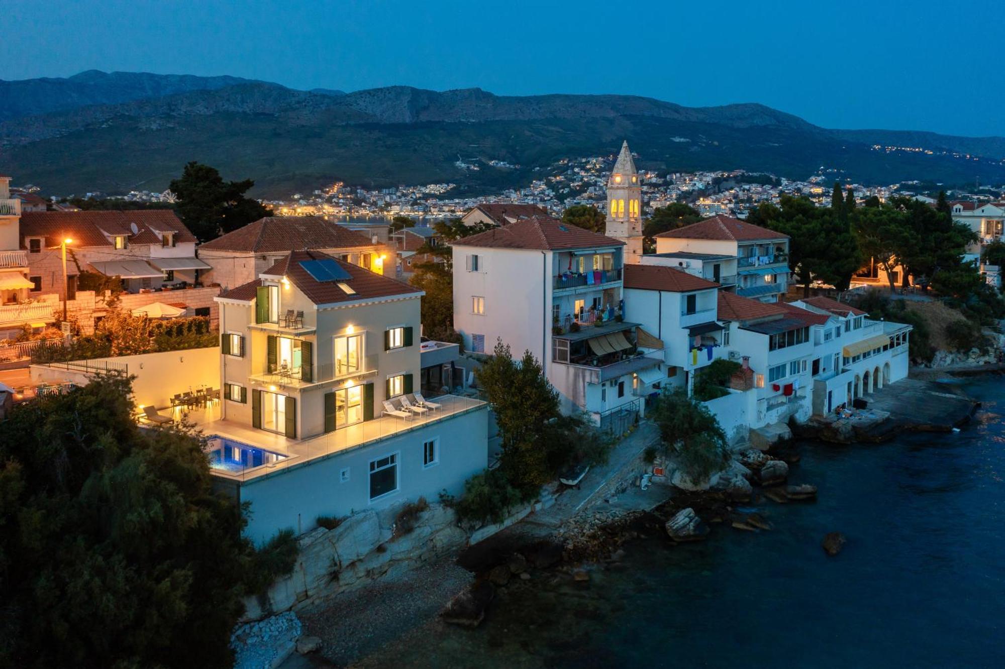 Epetium Beach Villa Spalato Esterno foto