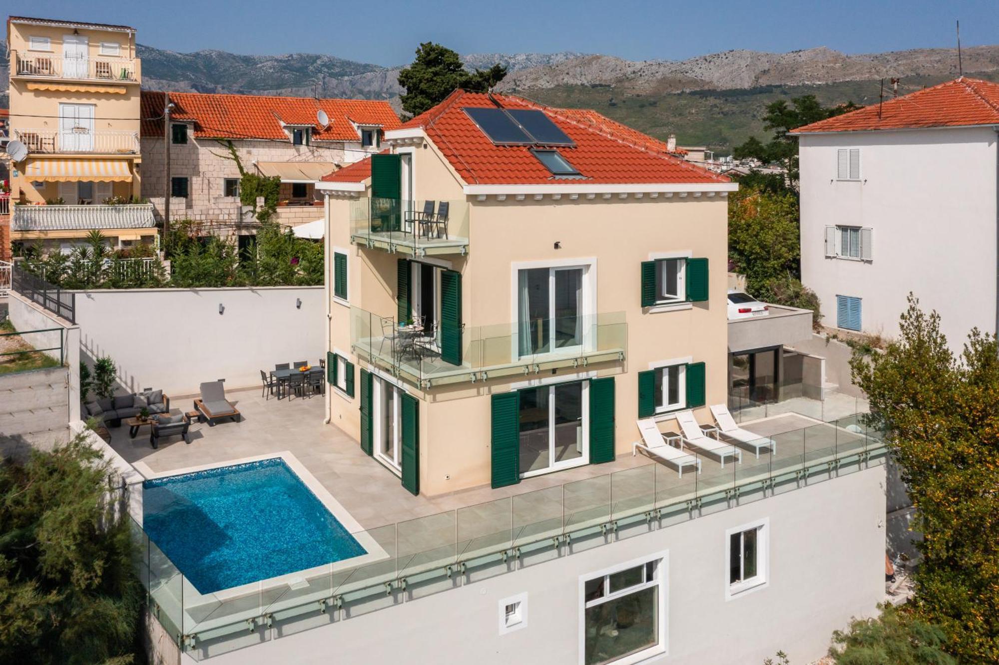 Epetium Beach Villa Spalato Esterno foto