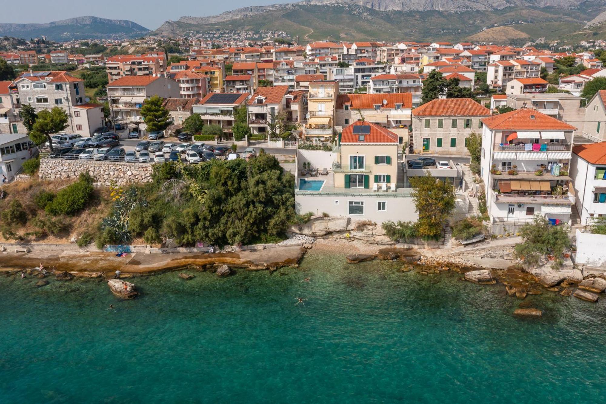 Epetium Beach Villa Spalato Esterno foto