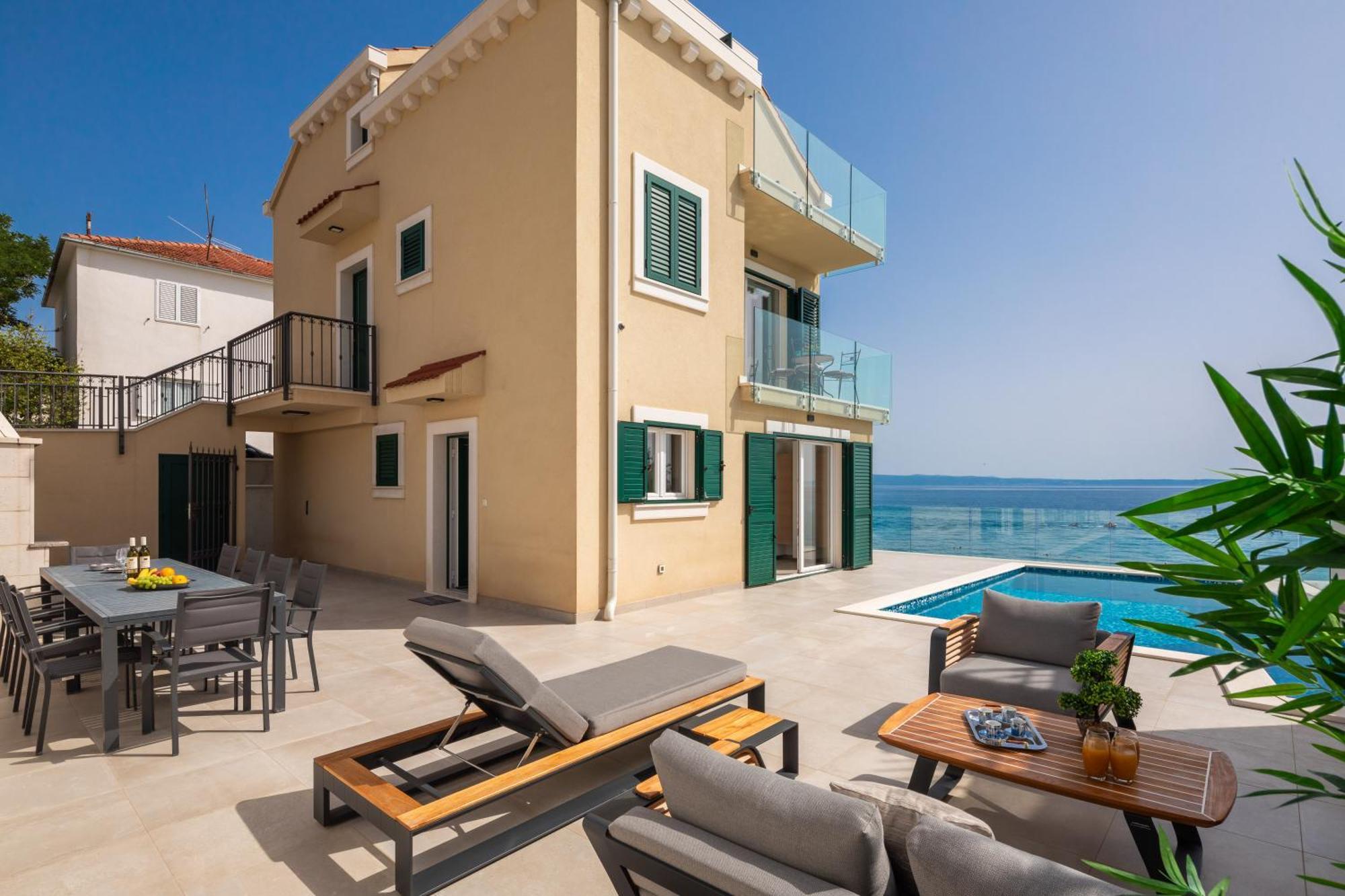 Epetium Beach Villa Spalato Esterno foto