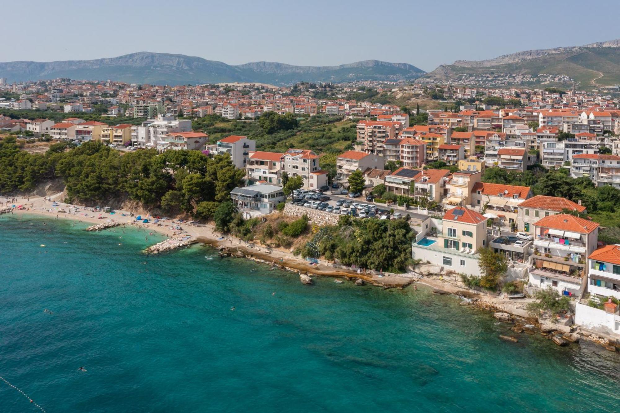 Epetium Beach Villa Spalato Esterno foto